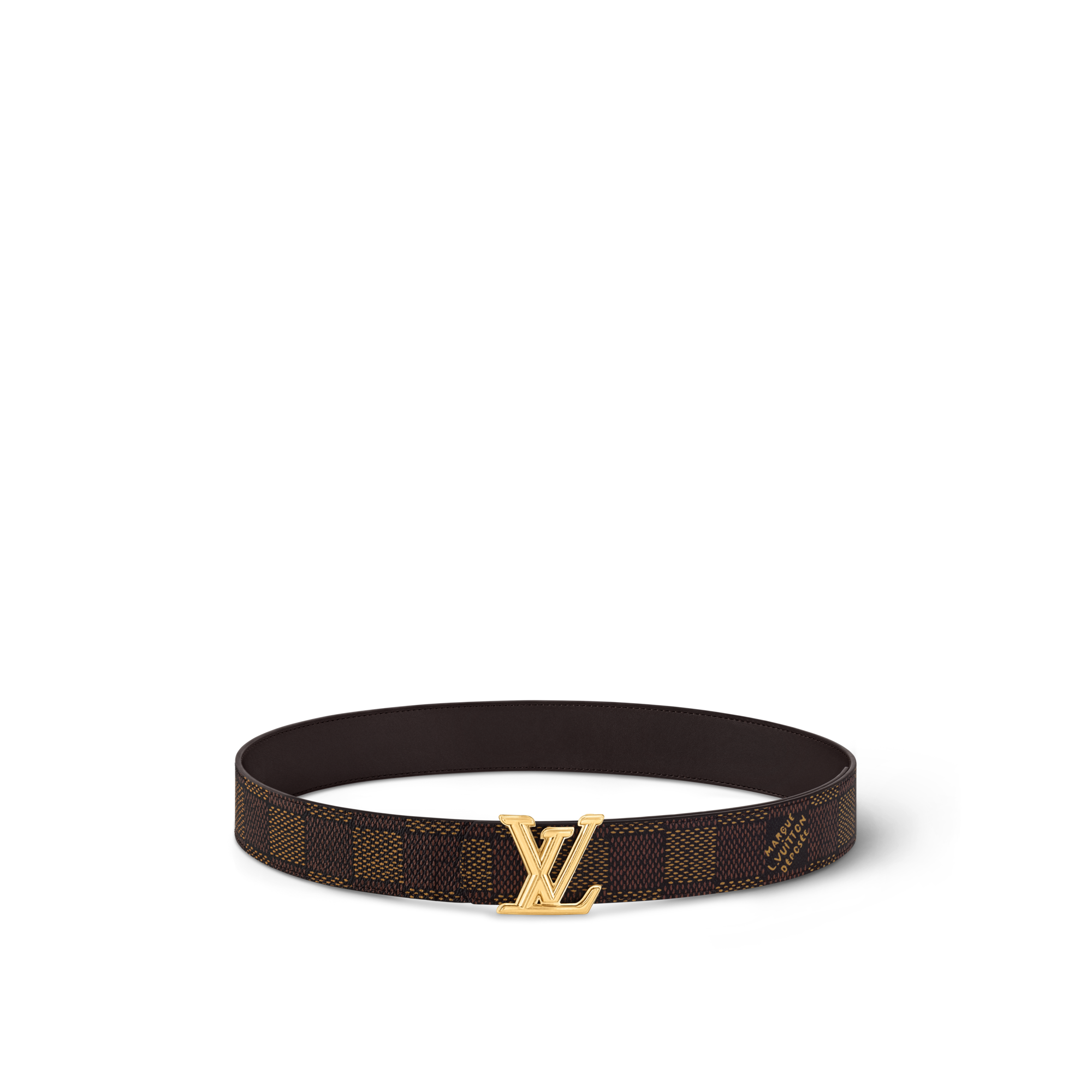 ベルト・LV ディメンション 40MM リバーシブル ダミエ・グラ